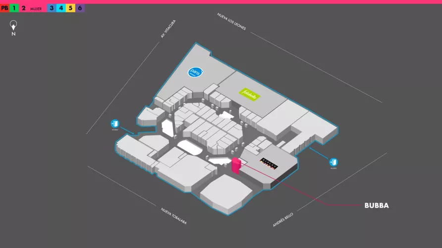 Bubba essentials Nivel 2 Cenco Costanera Cenco Malls